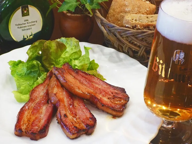 味自慢ベーコン